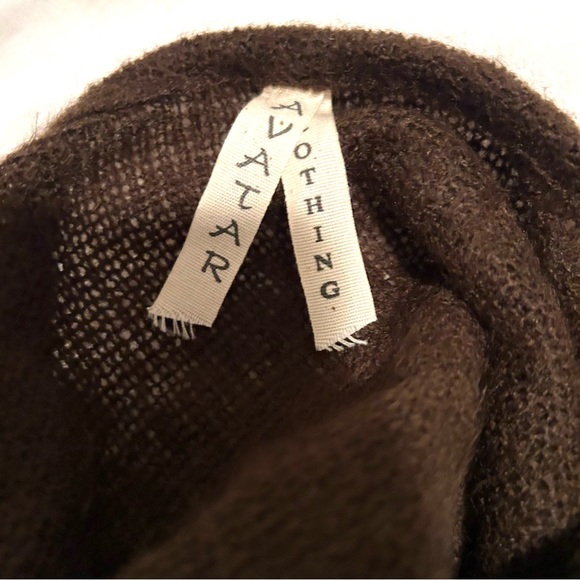 Loose-Knit Brown Sweater EUC - Picture 9 of 12